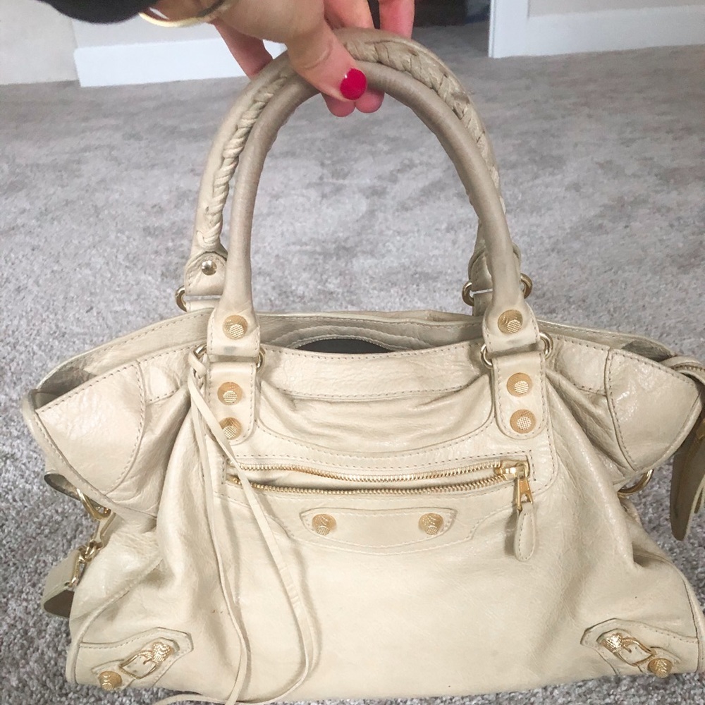 Balenciaga City Bag in Dune